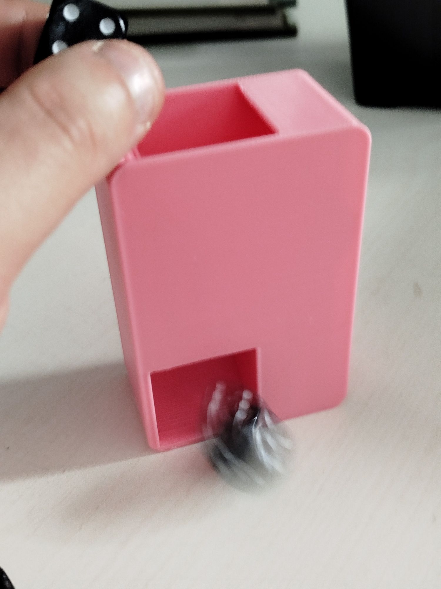 Mini Dice Tower (Pink)