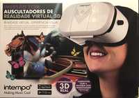 Auscultadores 3D/Realidade Virtual