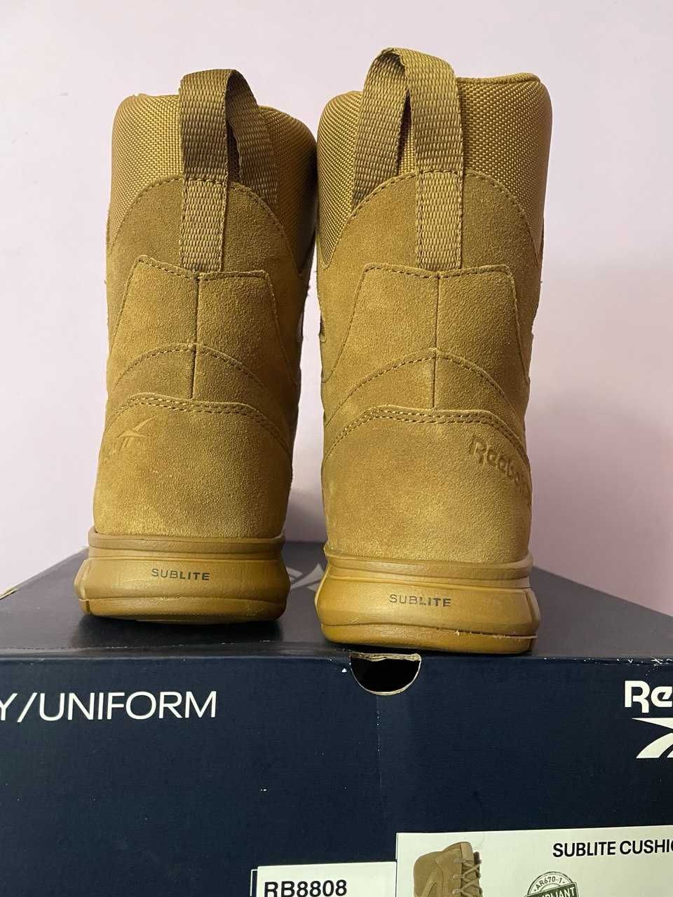 Черевики reebok rb8808 men's sublite cushion tactical 8'' coyote boots
