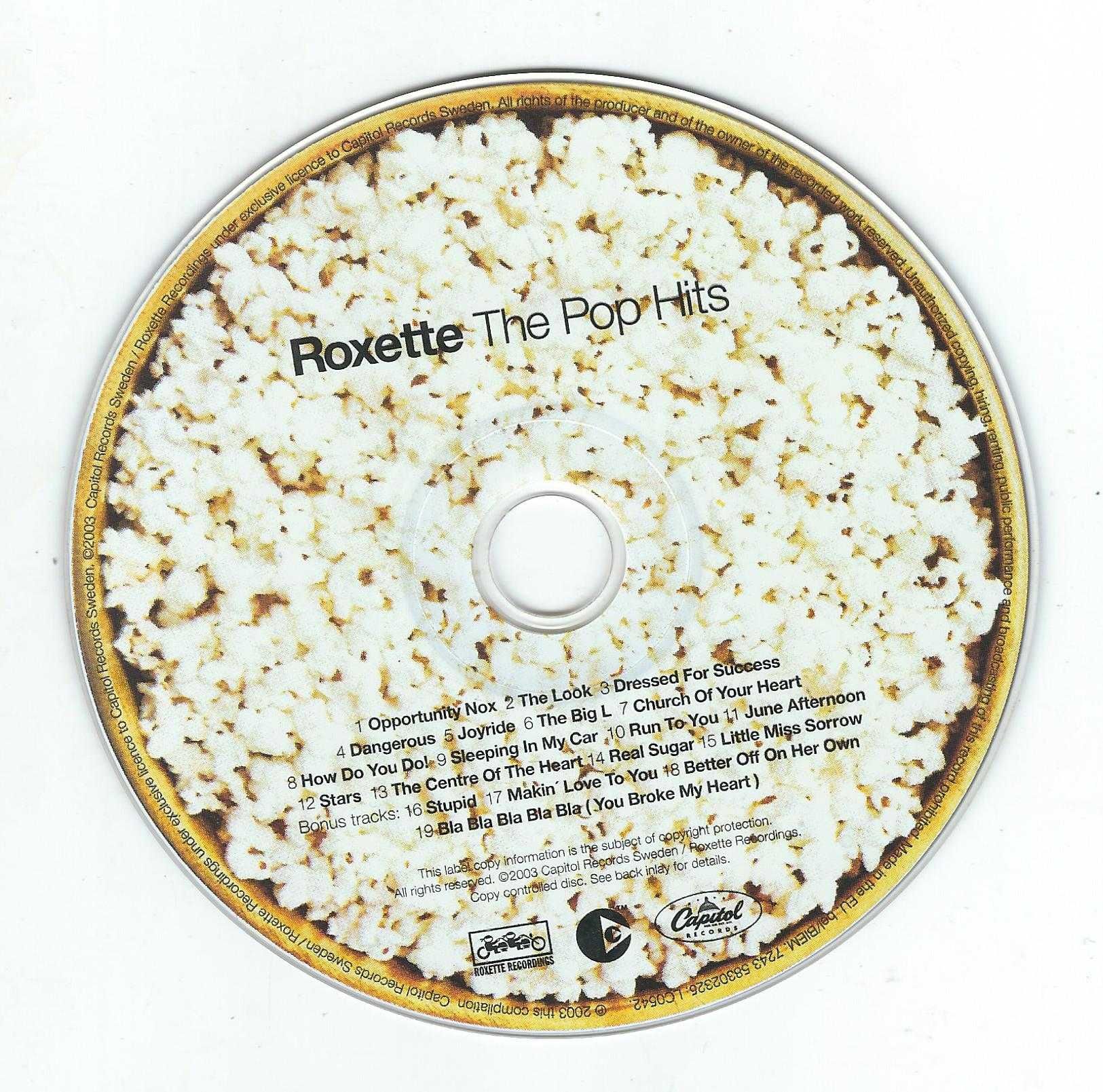 CD Roxette - The Pop Hits (2003) (Capitol Records)
