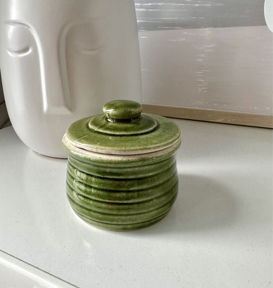 Ceramiczne naczynko prl glina naczynie