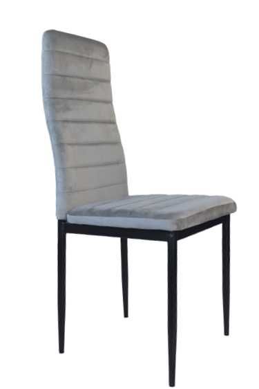 Krzesło tapicerowane  salon jadalnia welurowe Velvet kolory Promocja