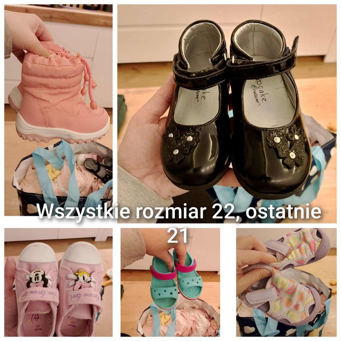 Paka ubrań dla dziewczynki 86/92