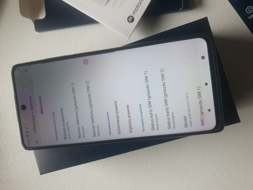 Motorola g200 komplet stan bdb