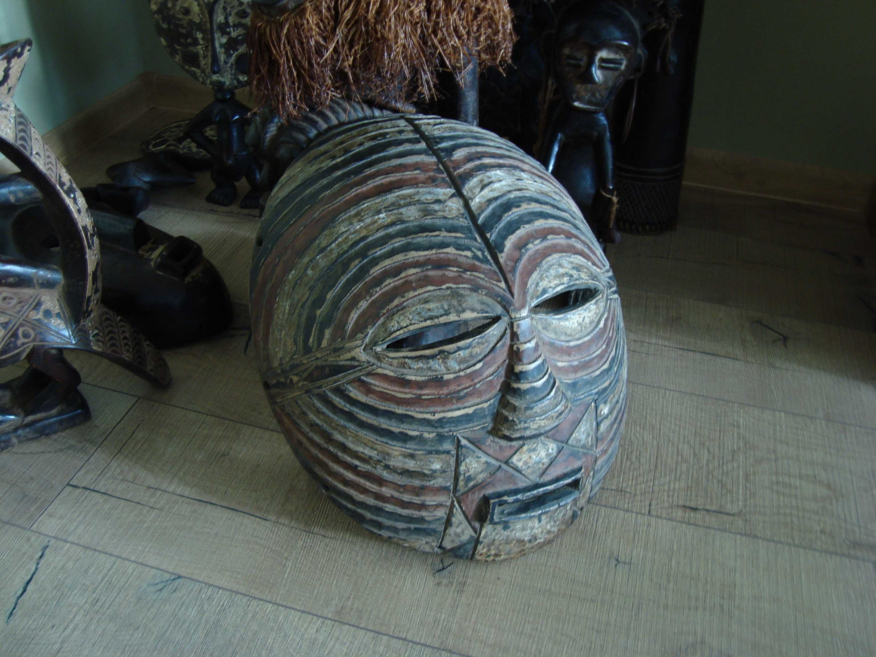 • Maska Afrykańska z plemienia Luba (Kongo-Zair) | Art Africa