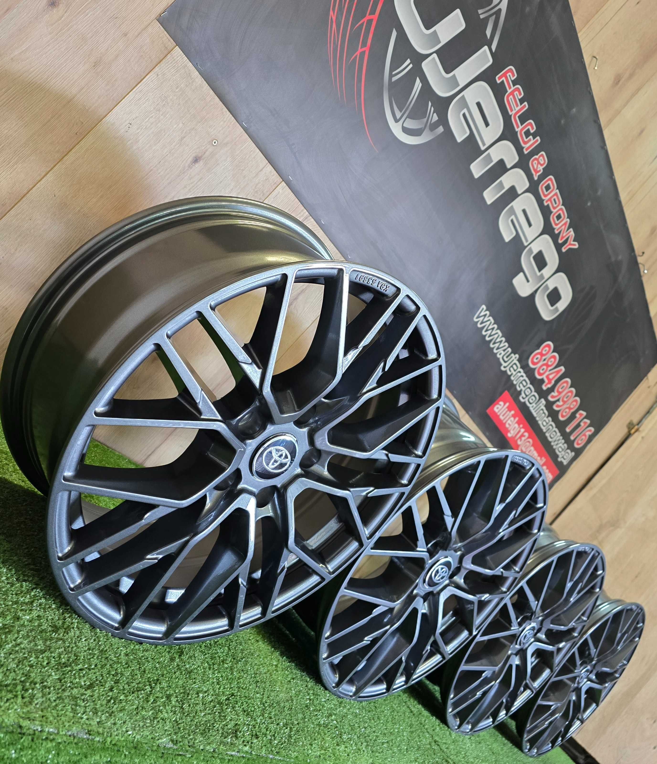 NOWE ALUFELGI TOYOTA 17x5x114,3 - Auris, Camry,C-Hr,Prius, Yaris
