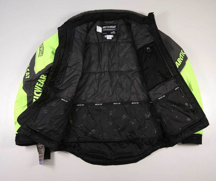 Arctic Cat Snowmobile Team Arctic Pro Flex Jacket Lime Kurtka Męska M