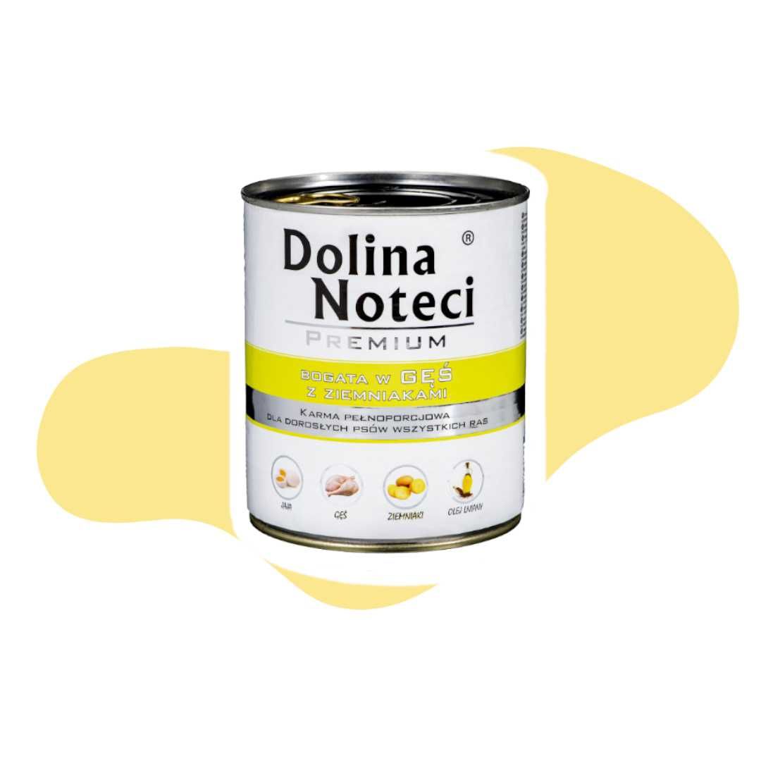 Dolina Noteci Premium Bogata w gęś z ziemniakami 12x800g