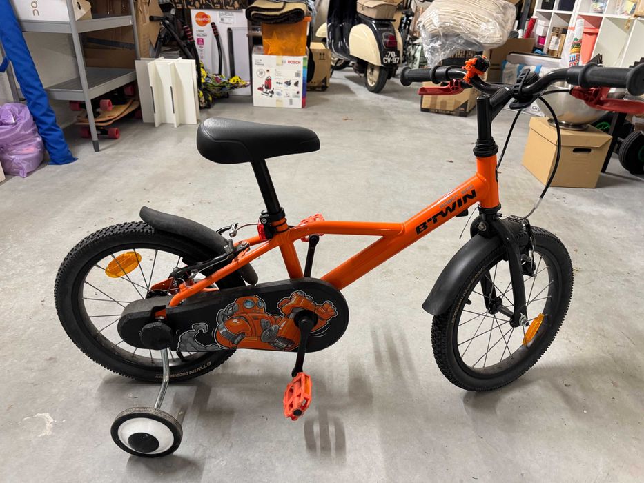 Bicicleta de Criança com Rodinhas – Perfeita para Aprender a Andar