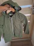 Kurtka parka dziewczeca jesienne h&m 128
