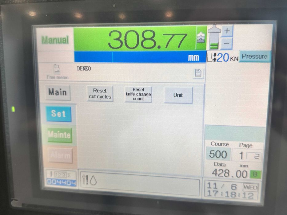 Gilotyna do cięcia papieru ITOTEC eRC-100DX