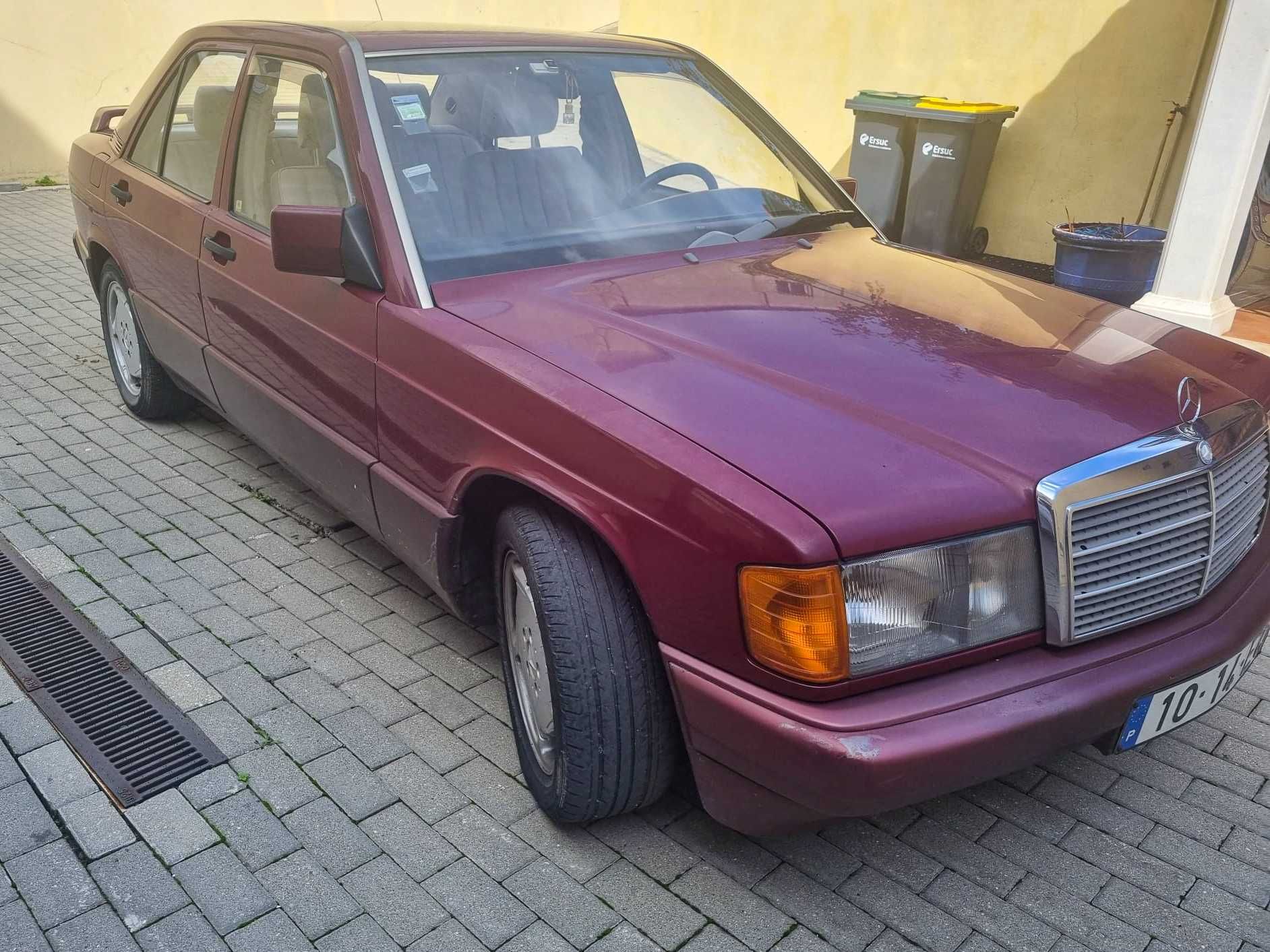 Mercedes-Benz 190 D 2.0 – Clássico de 1989 em excelente estado