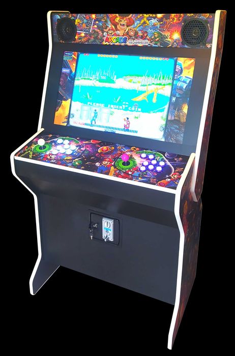 Wyjątkowy duży 32" zarobkowy Automat Arcade gry Retro salon gier