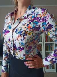 Kwiatowa koszula bluzka kobieca polska firma roz. orientacyjny 42