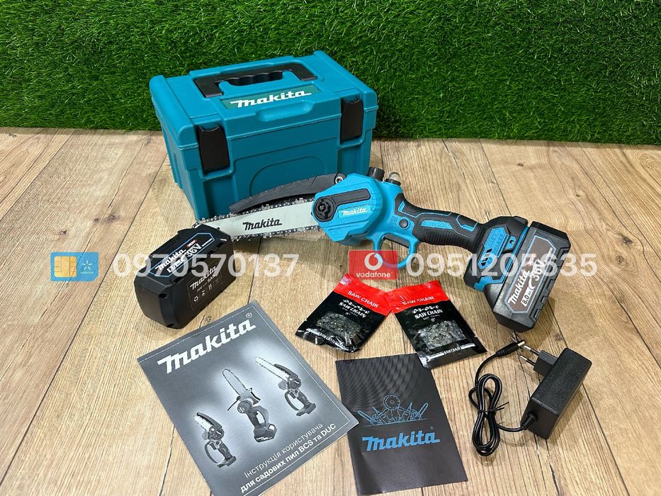 Акумуляторна міні пила ланцюгова Makita DUC370BL 36V 8Ah 2800 об/хв