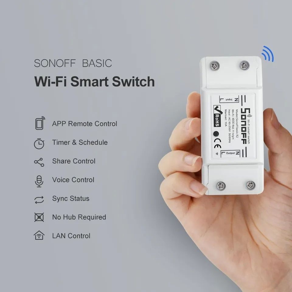 SonOff - interruptor via Wi-Fi