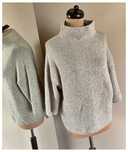 Zara sweter polgolf oversize welna modny trapezowy sweter s m 36 38