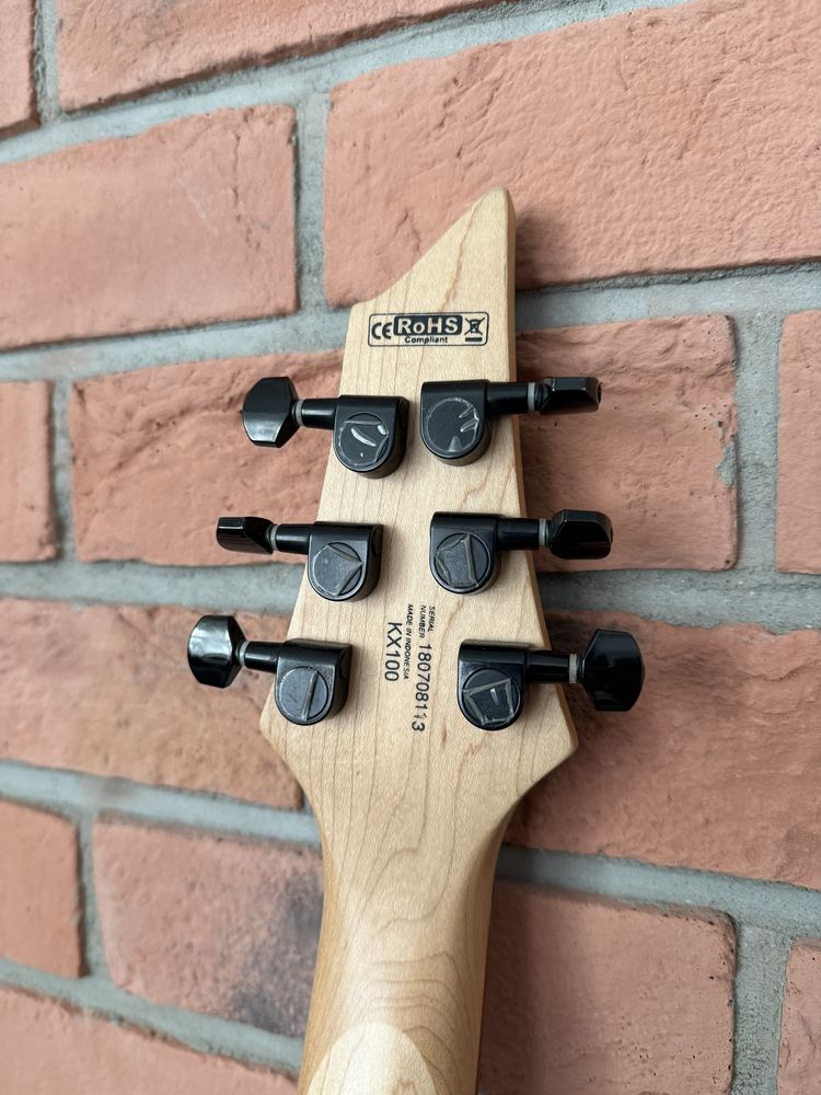 Gitara elektryczna Cort KX100 BKM jak nowy!