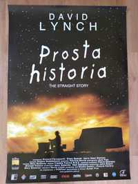 Plakat filmowy PROSTA HISTORIA/David Lynch/Plakat z 2000 roku.