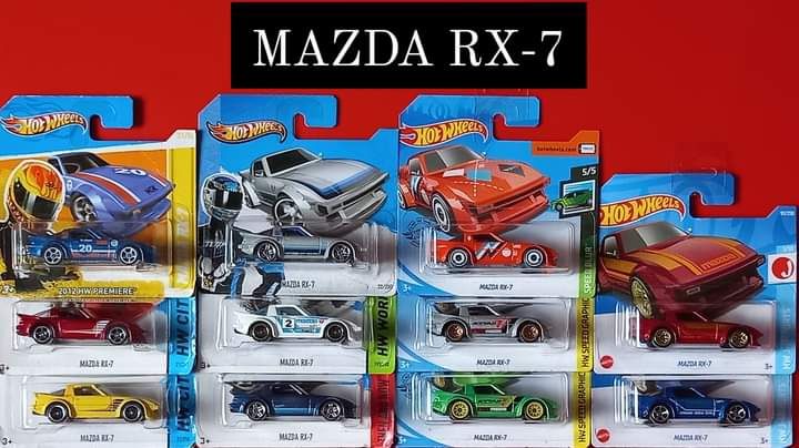 MAZDA RX-7 hot wheels