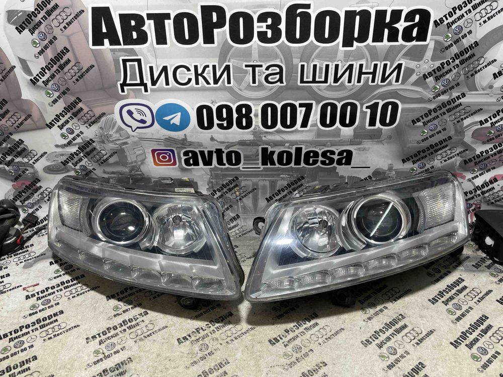 Фари Фара Ксенон Рестайлінг Ауді А6 С6 Audi A6 C6 2008-2011