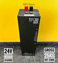 Аккумулятор LG Chem 7S2P 160Ah 4.14kWh BMS 200A для 24V инверторов