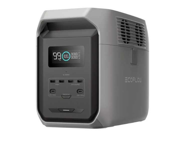 EcoFlow DELTA 3 1500 Вт·год  Оригінальні європейські розетки.