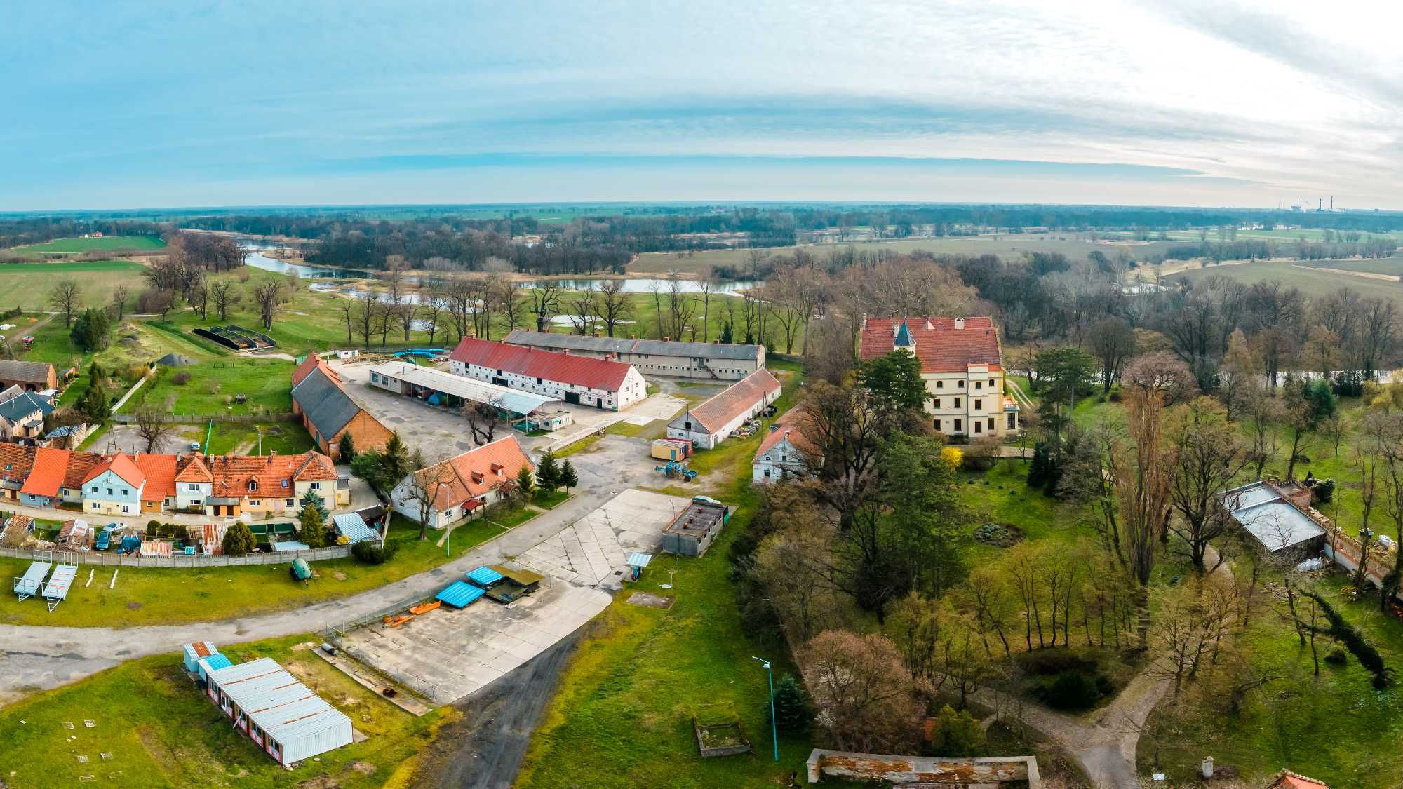 Działka rolna zabudowana-woj.doln.,pow.głogowski,gm.Żukowice,Czerna