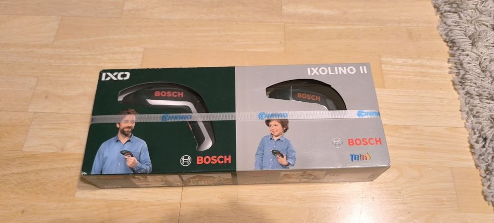 Wkrętarka Bosch IXO oraz zabawka IXOLINO II