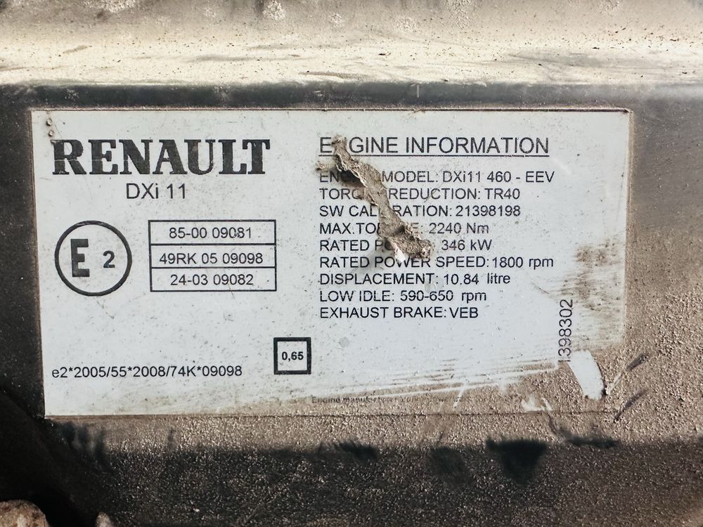 Розборка Renault Premium Dxi , двигун,редуктор,ступиця,кпп,