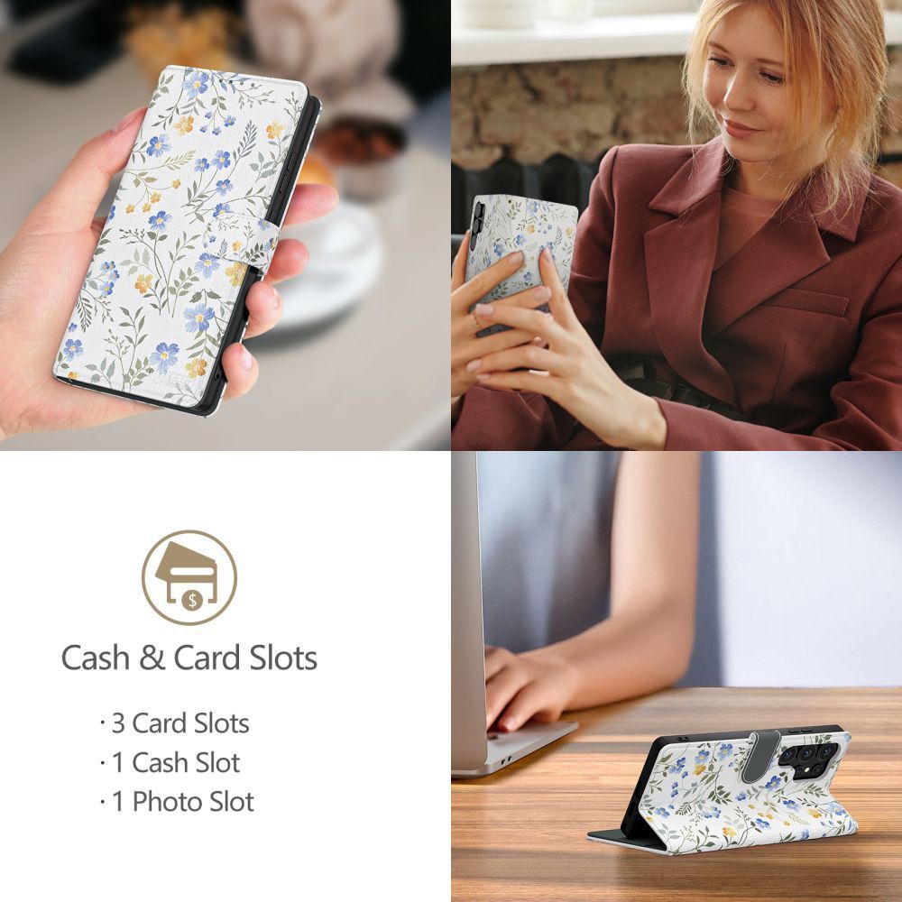Tech-Protect Wallet Galaxy A56 5G Spring Flowers