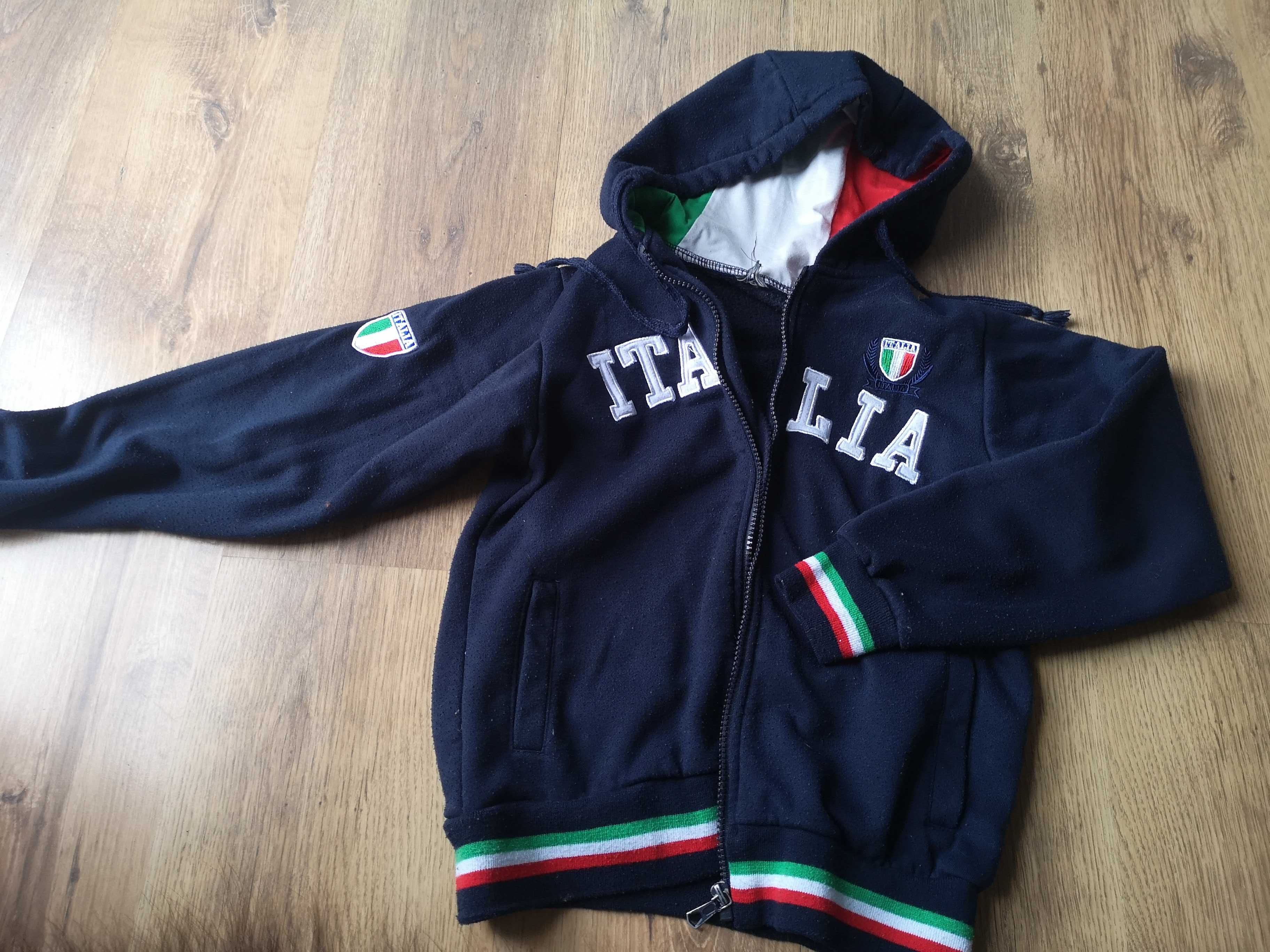 Ciepła bluza ITALIA r. 134 OKAZJA