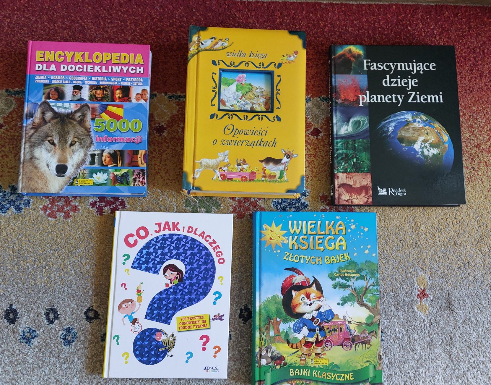 Zestaw super książek/ albumów dla dzieci 3-8 lat
