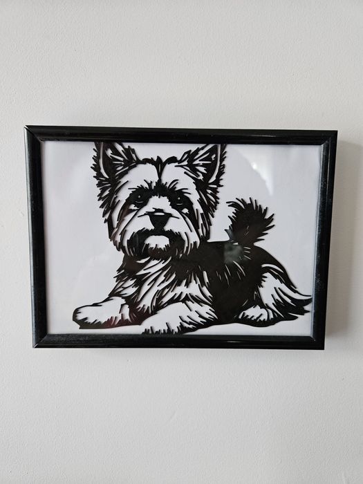 York Yorkshire obrazek w ramkę 3D