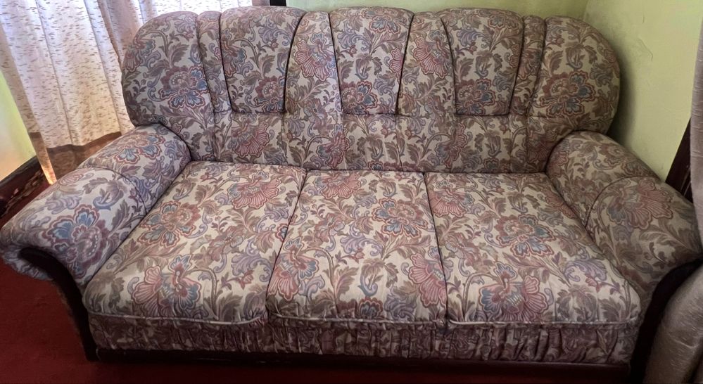 Conjunto de sofas en tecido