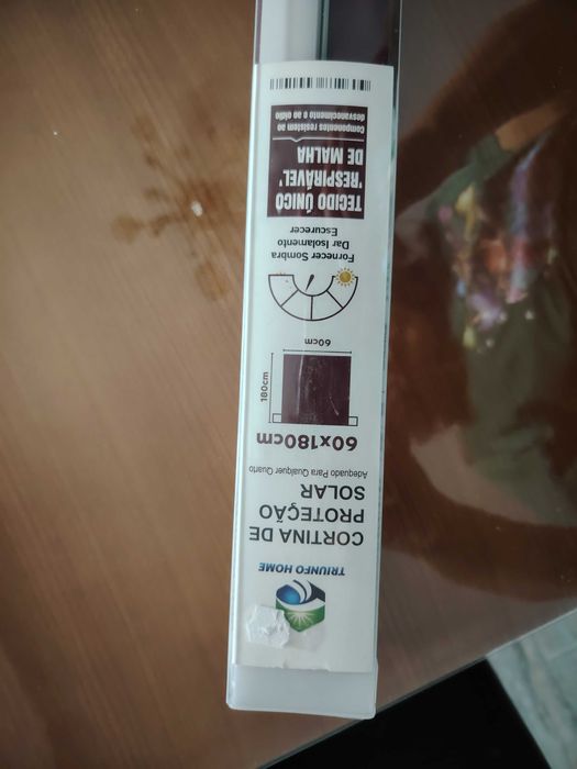 Estore enrolável novo