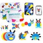 Дерев'яна мозаїка для дітей Монтессорі - танграм Shapes Puzzle