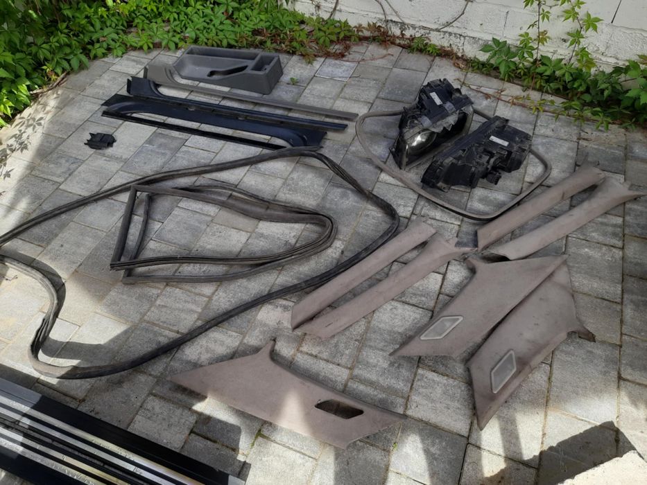 Uszczelka drzwi bmw e36 coupe listwy  1.8 ies lusterko kratki