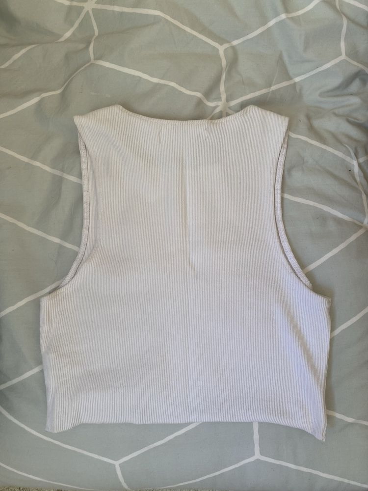 Crop top branco