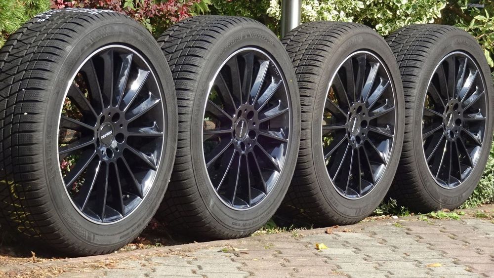 Koła zimowe 19 5x112 VW Audi Mercedes Seat Skoda KBA53390 NÓWKI 235/50R19