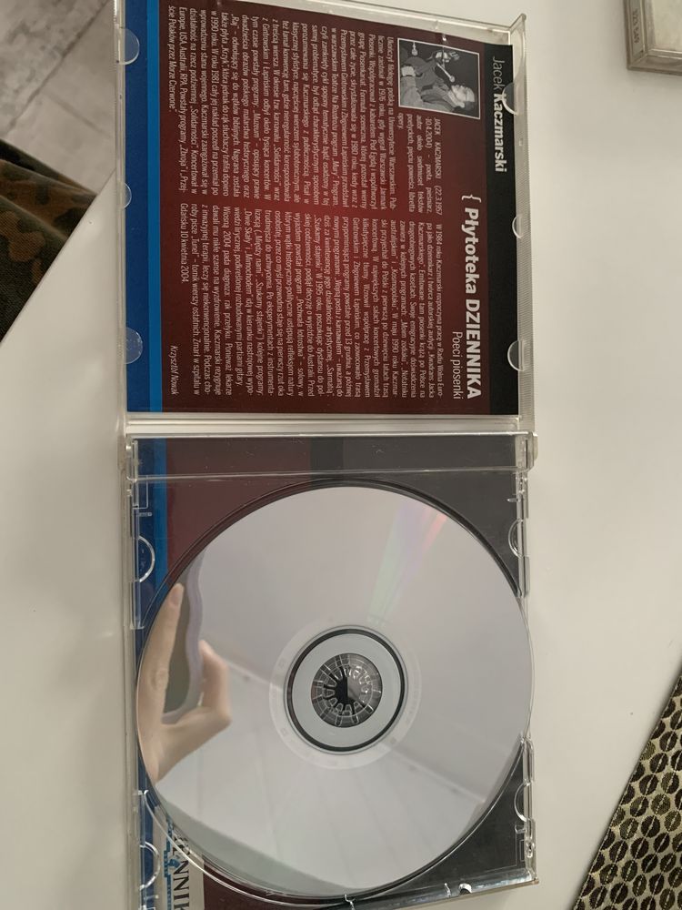 Płyta CD Jacek Kaczmarski „płytoteka dziennika poeci i piosenki”