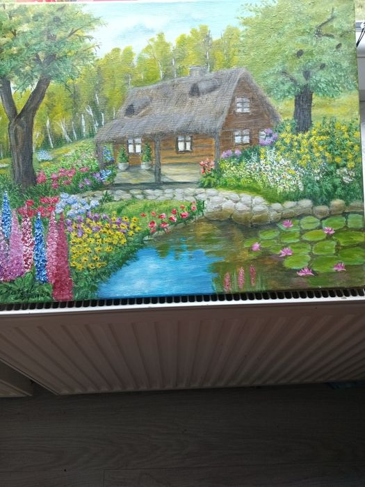 Obraz ręcznie malowany