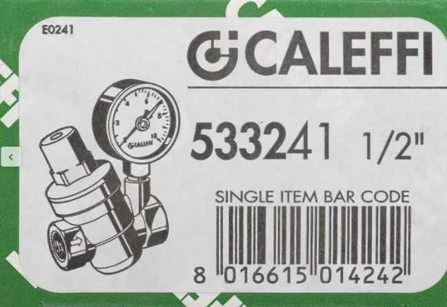 Caleffi Reduktor ciśnienia 1/2 manometr 533241