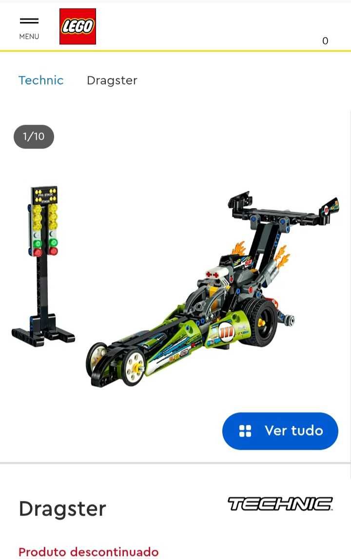Lego Tecnic 42103 Dragster