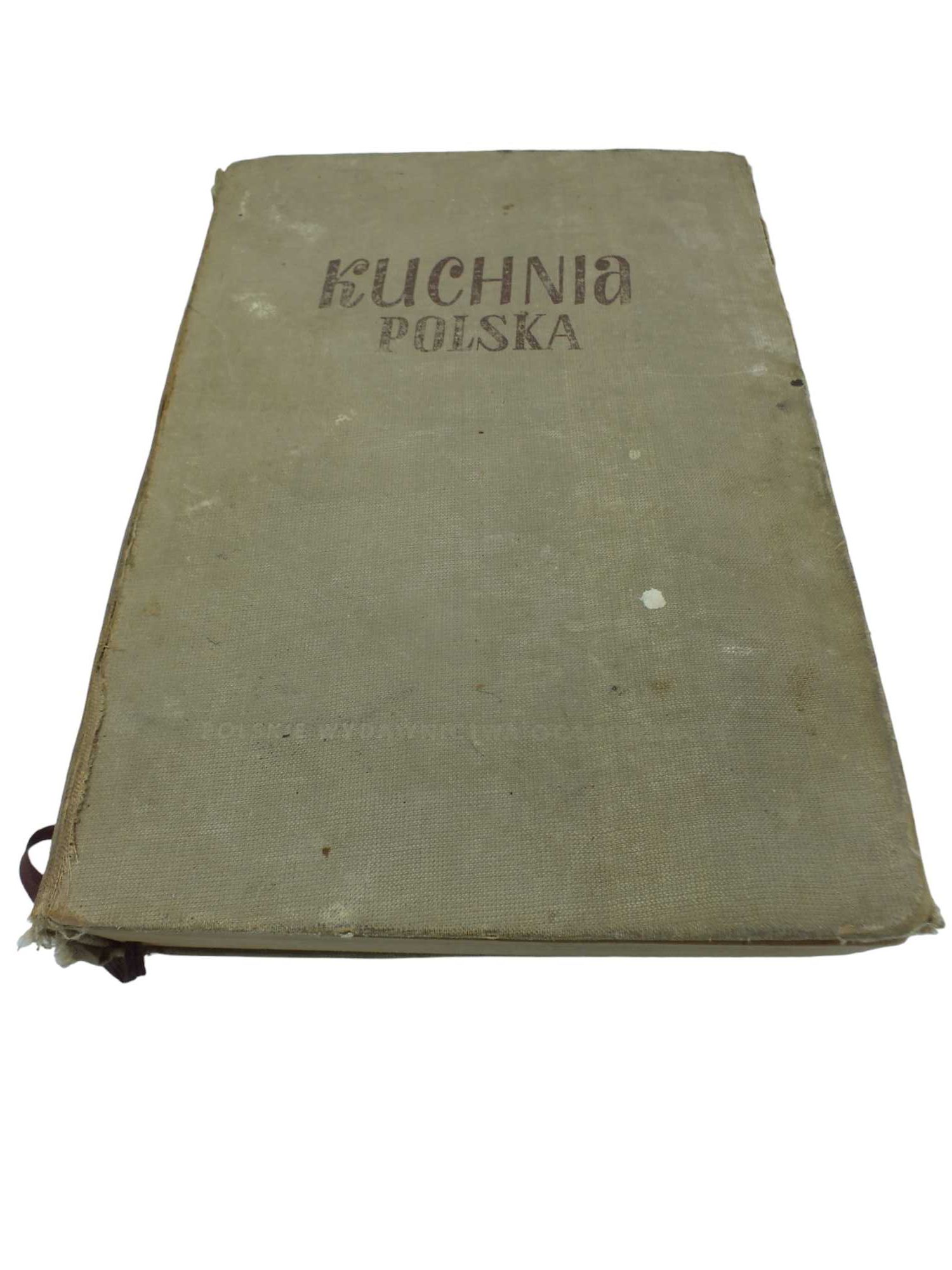 Książka kucharska Kuchnia Polska 1957  Berger b102201