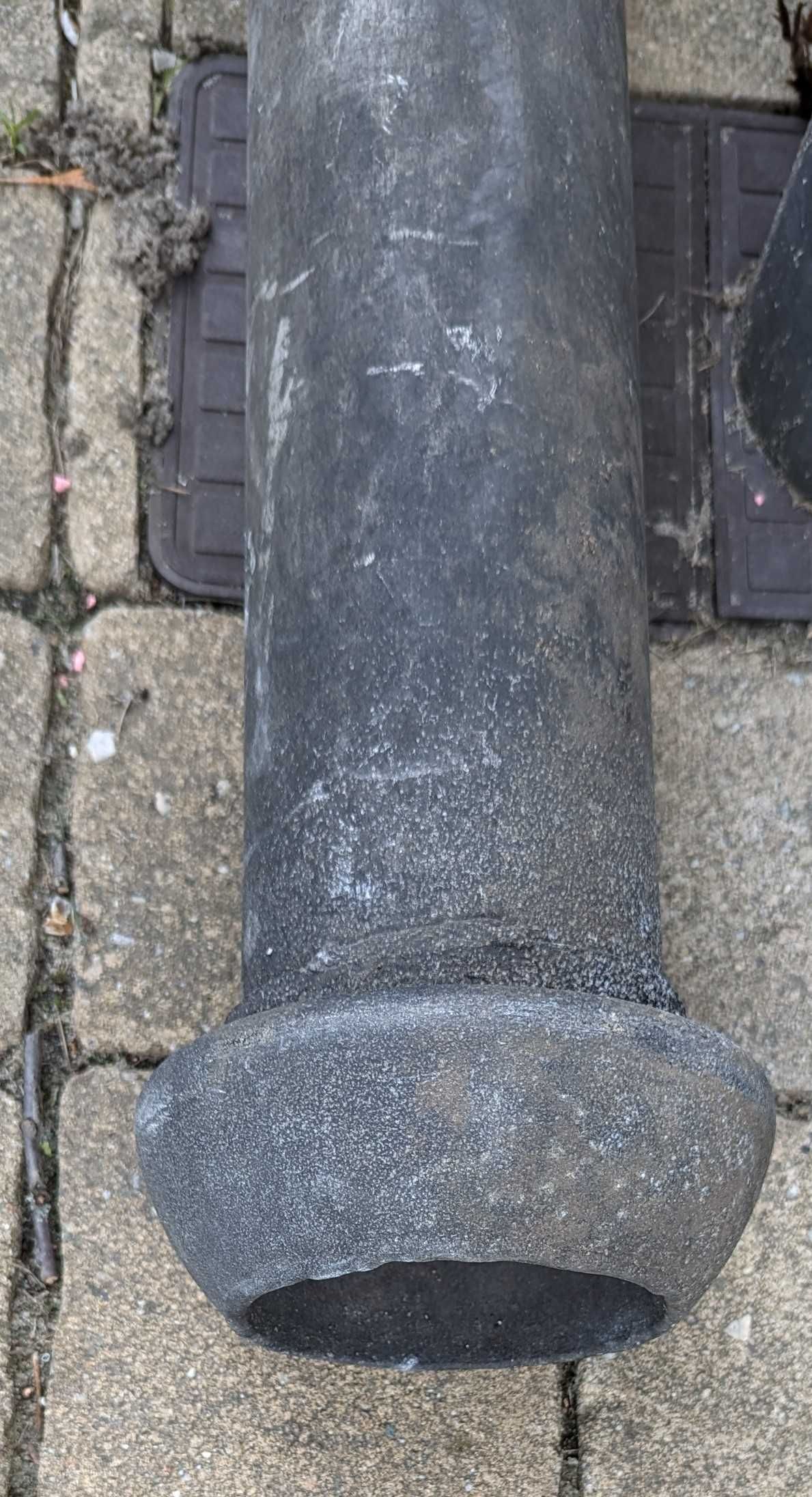 Komin stalowy, rura długość 590 cm średnica 9 cm
