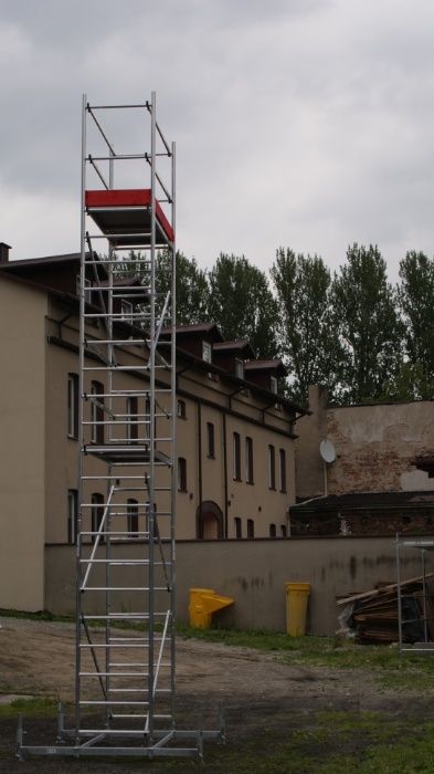 WYNAJEM Rusztowanie aluminiowe przejezdne - Krause / Warszawskie
