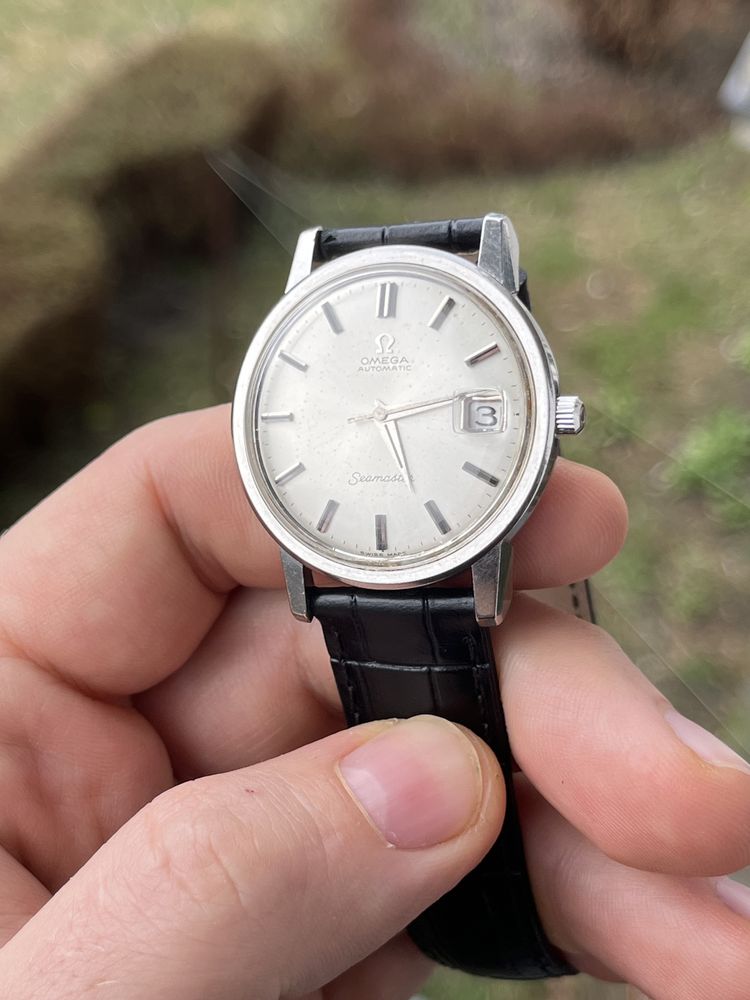 Omega automatyczny zegarek seamaster vintage lata 70