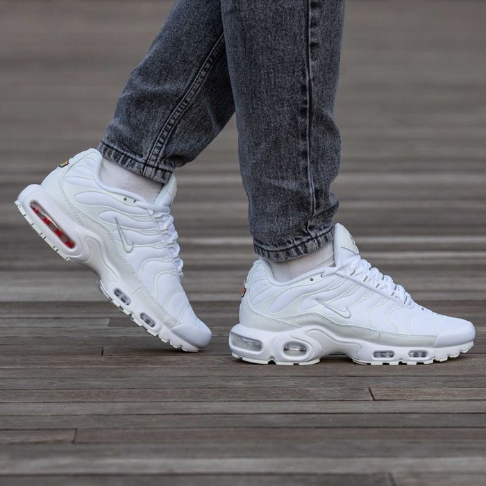 Чоловічі кросівки Nike Air Max TN білі | мужские кросовки Nike