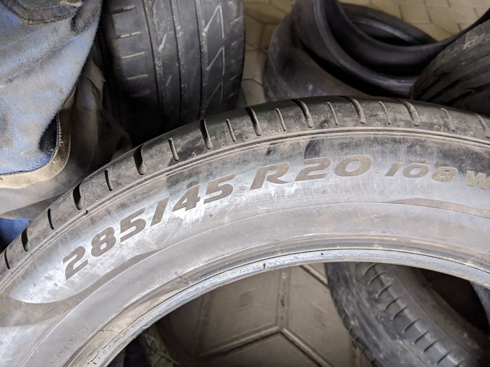 285/45R20 Pirelli літо 2021 рік